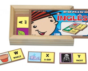 Dominó Inglês - Loja da Bia - Brinquedos Educativos - %brinquedos  educativos% %jogos inteligentes%