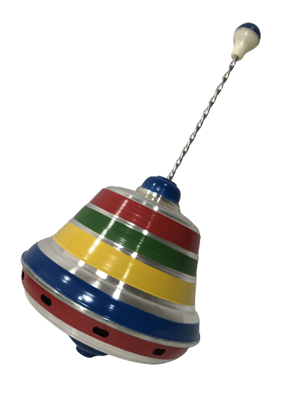 Pião Sonoro G Brinquedo Tradicional Brinquedos Bambalalão Brinquedos  Educativos