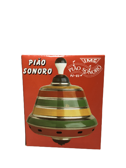 Pião Sonoro G Brinquedo Tradicional Brinquedos Bambalalão