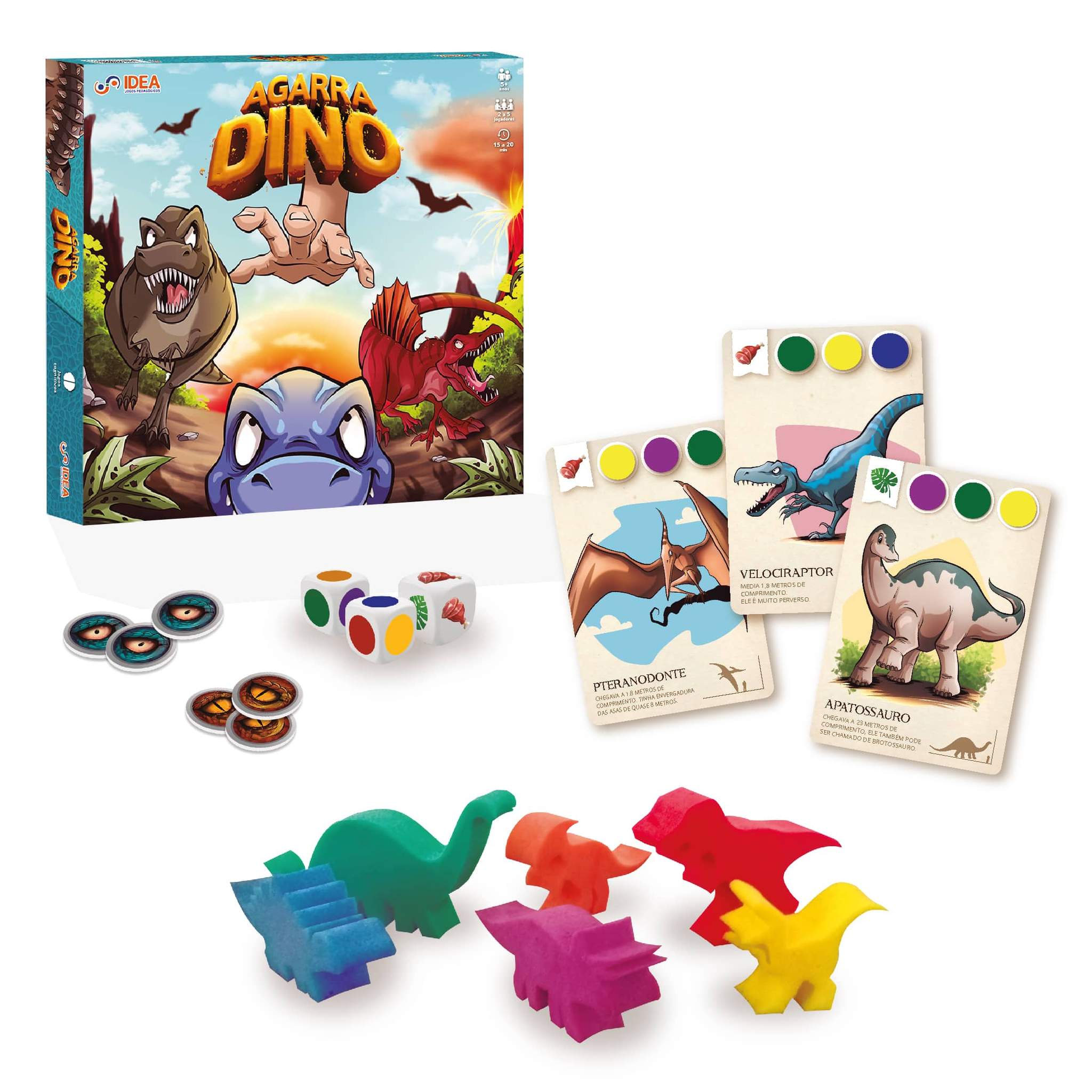 Agarra Dino - Loja da Bia - Brinquedos Educativos - %brinquedos