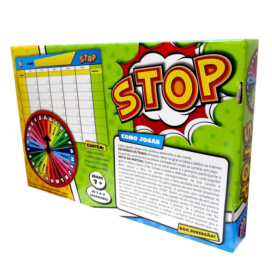 Você se acha bom no jogo Stop? Então vem testar esse jogo Trava Letras