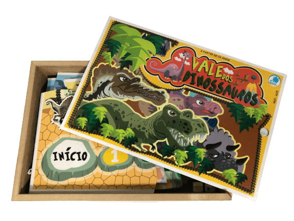 Jogo de Tabuleiro Dinossauro