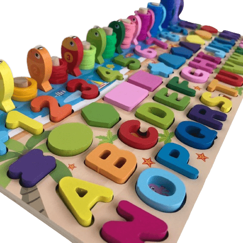 Painel Educativo Magnético - Loja da Bia - Brinquedos Educativos