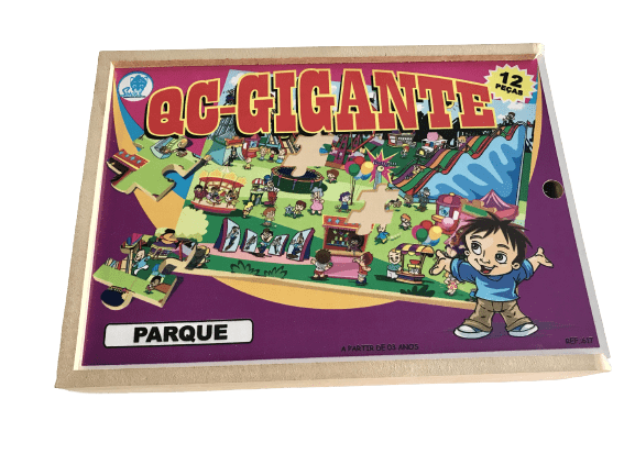 Jogo Educativo Quebra Cabeça Gigante Impaciência 12 Peças- Way