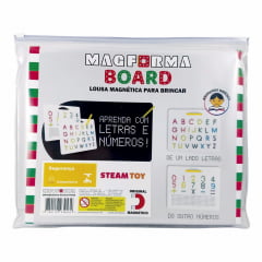 Lousa Magnética - Magforma Board Letras e Números 
